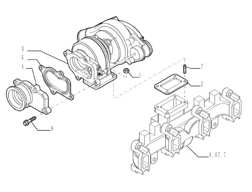 504081663 - Турбокомпрессор